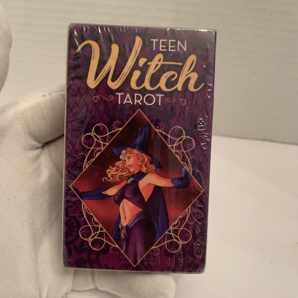 Lo Scarabeo Teen Witch Tarot Deck Factory Sealed New Rare Metaphysical Booklet